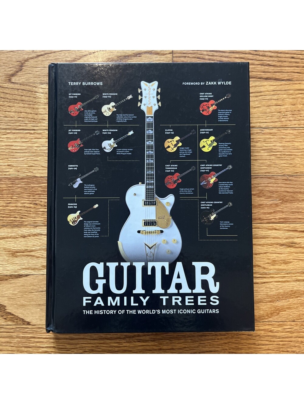 Guitar Family Trees: The History of the World's Most Iconic Guitars w/ 5 Posters